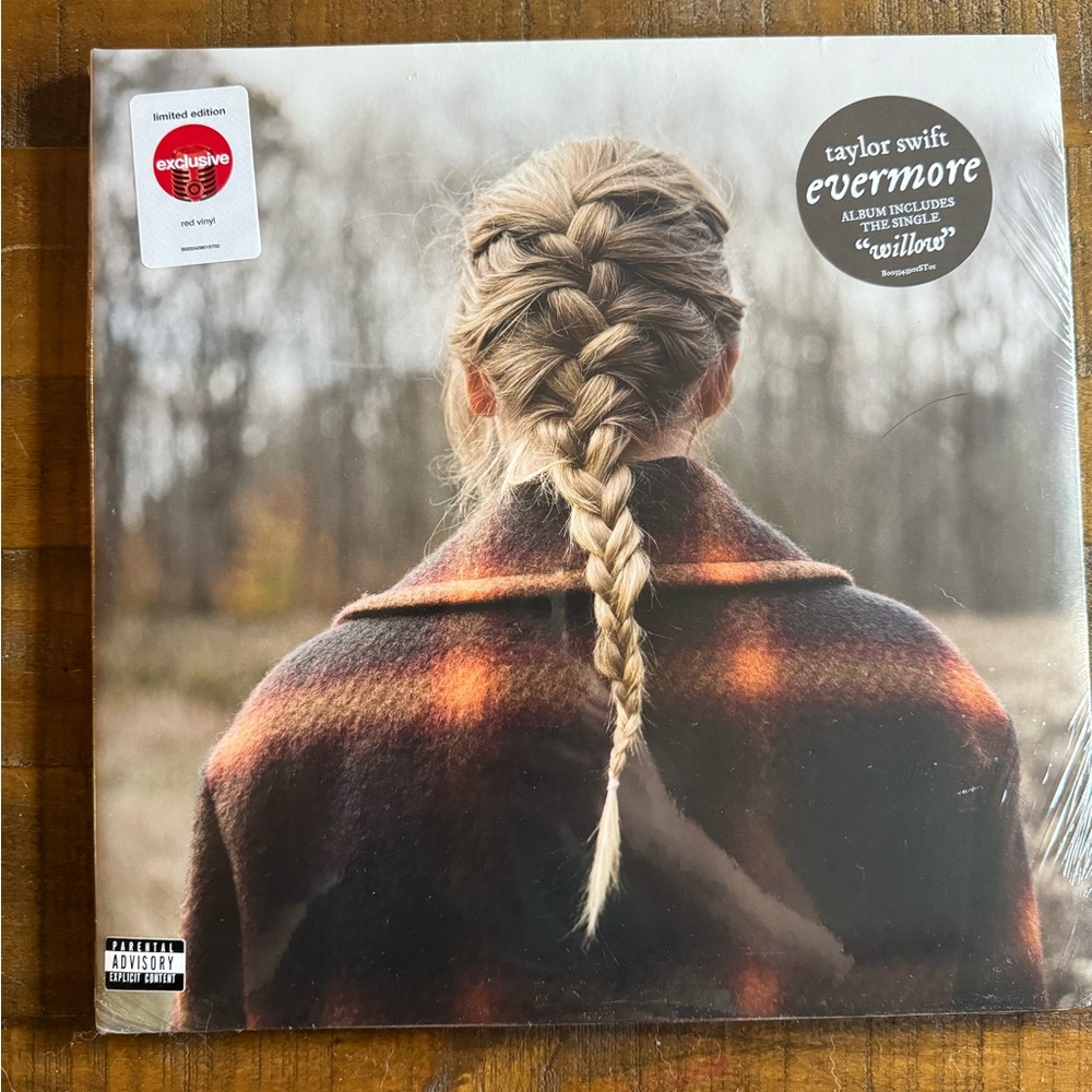 Evermore Target Special Edition Vinyl- Red Taylor Swift